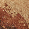Piper Looms Chantille Abstract ACN1912 Tan Machine Washable Area Rug Swatch Image