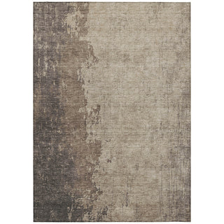 Piper Looms Chantille Abstract ACN1912 Taupe Machine Washable Area Rug main image