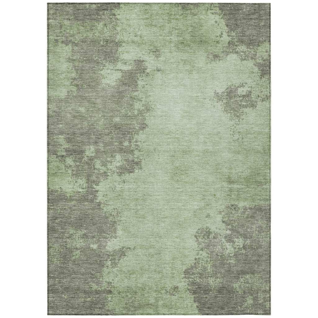 Piper Looms Chantille Abstract ACN1913 Aloe Machine Washable Area Rug main image