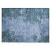Piper Looms Chantille Abstract ACN1913 Denim Machine Washable Area Rug Scatter Main Image