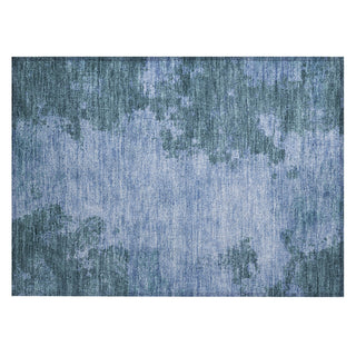Piper Looms Chantille Abstract ACN1913 Denim Machine Washable Area Rug Scatter Main Image