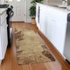 Piper Looms Chantille Abstract ACN1913 Mocha Machine Washable Area Rug Runner Lifestyle Image Feature
