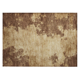 Piper Looms Chantille Abstract ACN1913 Mocha Machine Washable Area Rug Scatter Main Image
