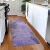 Piper Looms Chantille Abstract ACN1913 Purple Machine Washable Area Rug Runner Lifestyle Image Feature