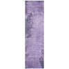Piper Looms Chantille Abstract ACN1913 Purple Machine Washable Area Rug Runner Main Image