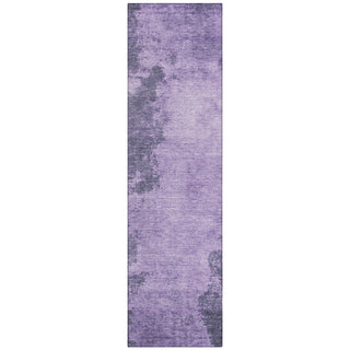 Piper Looms Chantille Abstract ACN1913 Purple Machine Washable Area Rug Runner Main Image