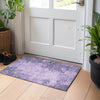 Piper Looms Chantille Abstract ACN1913 Purple Machine Washable Area Rug Scatter Lifestyle Image Feature