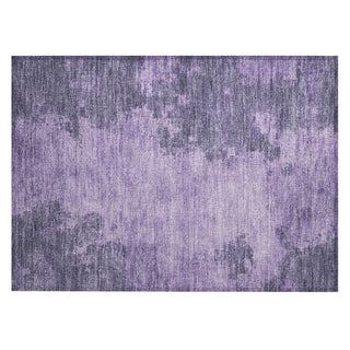Piper Looms Chantille Abstract ACN1913 Purple Machine Washable Area Rug Scatter Main Image