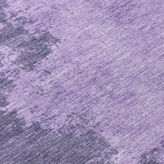 Piper Looms Chantille Abstract ACN1913 Purple Machine Washable Area Rug Swatch Image