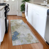 Piper Looms Chantille Abstract ACN1914 Beige Machine Washable Area Rug Runner Lifestyle Image Feature