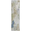 Piper Looms Chantille Abstract ACN1914 Beige Machine Washable Area Rug Runner Main Image