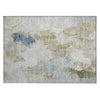 Piper Looms Chantille Abstract ACN1914 Beige Machine Washable Area Rug Scatter Main Image