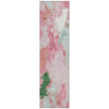 Piper Looms Chantille Abstract ACN1914 Blush Machine Washable Area Rug Runner Main Image