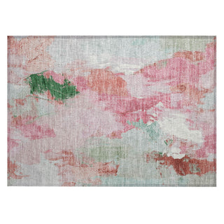 Piper Looms Chantille Abstract ACN1914 Blush Machine Washable Area Rug Scatter Main Image