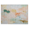 Piper Looms Chantille Abstract ACN1914 Peach Machine Washable Area Rug Scatter Main Image