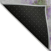 Piper Looms Chantille Abstract ACN1914 Purple Machine Washable Area Rug Backing Image