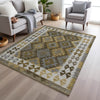 Piper Looms Chantille Tribal ACN1915 Brown Machine Washable Area Rug Lifestyle Image Feature