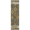 Piper Looms Chantille Tribal ACN1915 Brown Machine Washable Area Rug Runner Main Image