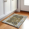 Piper Looms Chantille Tribal ACN1915 Brown Machine Washable Area Rug Scatter Lifestyle Image Feature