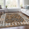 Piper Looms Chantille Tribal ACN1915 Copper Machine Washable Area Rug Lifestyle Image Feature