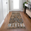 Piper Looms Chantille Tribal ACN1915 Copper Machine Washable Area Rug Runner Lifestyle Image Feature