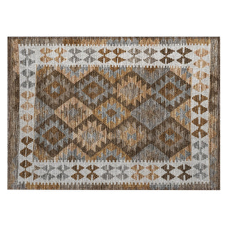 Piper Looms Chantille Tribal ACN1915 Copper Machine Washable Area Rug Scatter Main Image