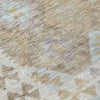 Piper Looms Chantille Tribal ACN1915 Khaki Machine Washable Area Rug Swatch Image