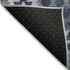 Piper Looms Chantille Tribal ACN1915 Navy Machine Washable Area Rug Backing Image
