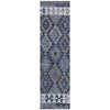Piper Looms Chantille Tribal ACN1915 Navy Machine Washable Area Rug Runner Main Image