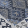Piper Looms Chantille Tribal ACN1915 Navy Machine Washable Area Rug Swatch Image
