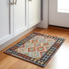 Piper Looms Chantille Tribal ACN1915 Paprika Machine Washable Area Rug Scatter Lifestyle Image Feature