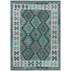 Piper Looms Chantille Tribal ACN1915 Seafoam Machine Washable Area Rug main image