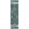 Piper Looms Chantille Tribal ACN1915 Seafoam Machine Washable Area Rug Runner Main Image