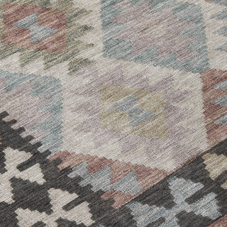 Piper Looms Chantille Tribal ACN1915 Taupe Machine Washable Area Rug Swatch Image