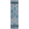 Piper Looms Chantille Tribal ACN1915 Teal Machine Washable Area Rug Runner Main Image
