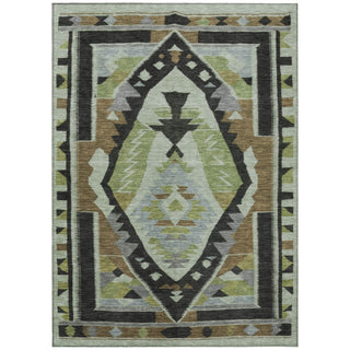 Piper Looms Chantille Tribal ACN1916 Brown Machine Washable Area Rug main image