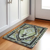 Piper Looms Chantille Tribal ACN1916 Brown Machine Washable Area Rug Scatter Lifestyle Image Feature