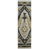 Piper Looms Chantille Tribal ACN1916 Chocolate Machine Washable Area Rug Runner Main Image