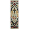 Piper Looms Chantille Tribal ACN1916 Red Machine Washable Area Rug Runner Main Image