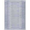 Piper Looms Chantille Border ACN1917 Blue Machine Washable Area Rug main image