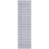 Piper Looms Chantille Border ACN1917 Blue Machine Washable Area Rug Runner Main Image