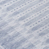 Piper Looms Chantille Border ACN1917 Blue Machine Washable Area Rug Swatch Image
