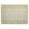 Piper Looms Chantille Border ACN1917 Gold Machine Washable Area Rug Scatter Main Image