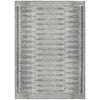 Piper Looms Chantille Border ACN1917 Gray Machine Washable Area Rug main image