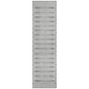 Piper Looms Chantille Border ACN1917 Gray Machine Washable Area Rug Runner Main Image