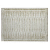 Piper Looms Chantille Border ACN1917 Khaki Machine Washable Area Rug Scatter Main Image