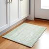 Piper Looms Chantille Border ACN1917 Sage Machine Washable Area Rug Scatter Lifestyle Image Feature