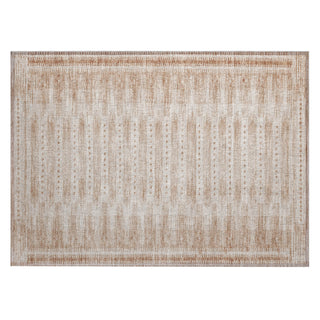 Piper Looms Chantille Border ACN1917 Salmon Machine Washable Area Rug Scatter Main Image