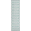 Piper Looms Chantille Border ACN1917 Turquoise Machine Washable Area Rug Runner Main Image