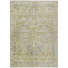 Piper Looms Chantille Border ACN1918 Gold Machine Washable Area Rug main image